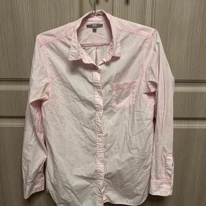 Uniqlo Light Pink Casual Button Down Shirt